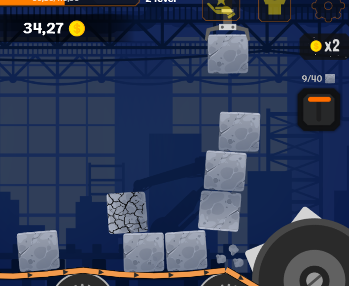 Cubes Crusher Gameplay - Advanced Levels